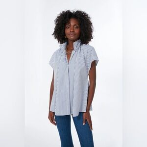 POMANDER PLACE

Blue Stripe Rae Blouse